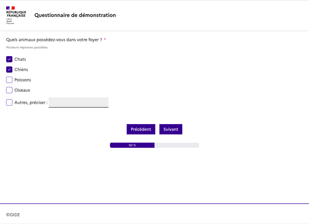 questionnaire accessibilité DSFR